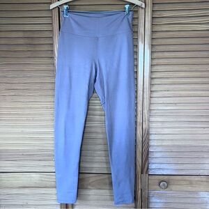 High-Waisted Dusty Lavender Silky Smooth Active Leggings-Size S
